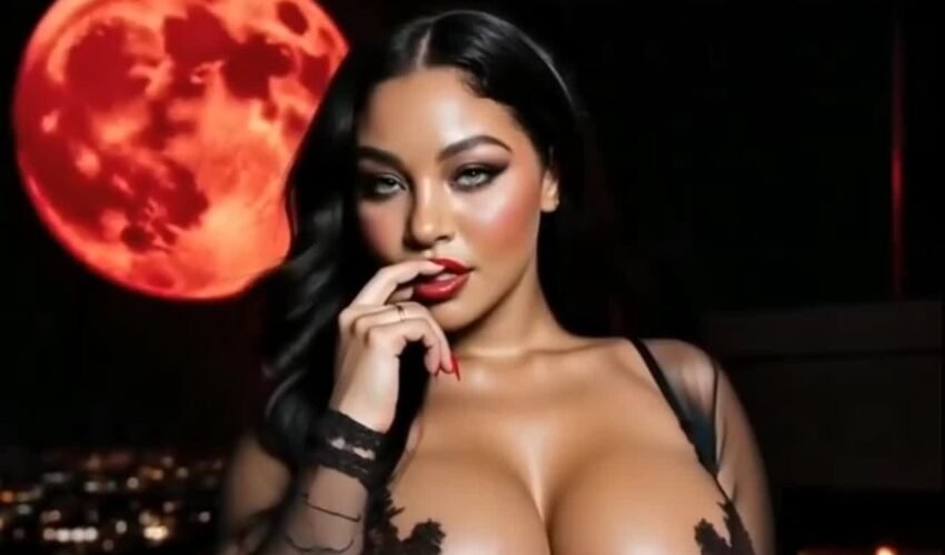 Ebony Vampire hypnotises you