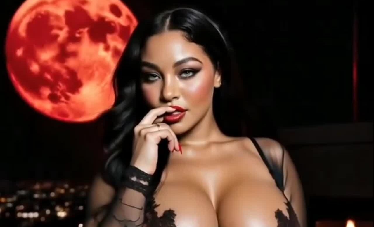 Ebony Vampire hypnotises you