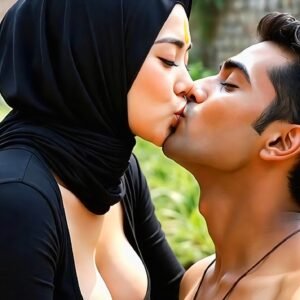 Indonesian Hijabi Indian Intimacy