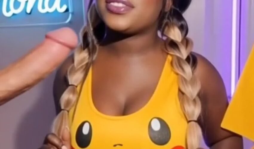 Cosplay Pikachu cum ⚡🔞