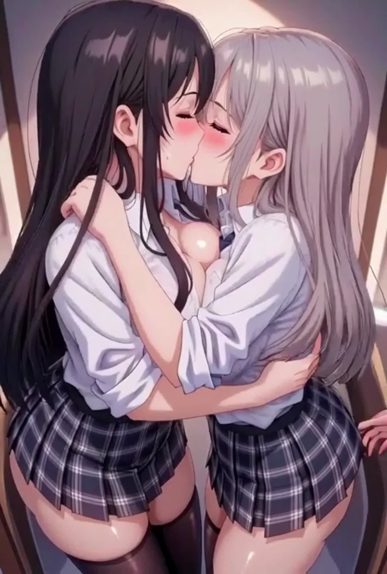Hentai lesbian lovers