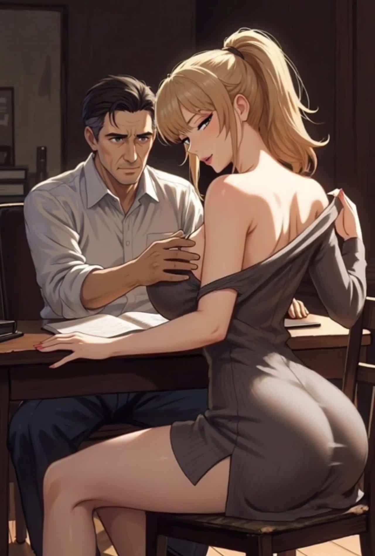 Hentai sexy student  (4)