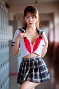 Naughty school girls