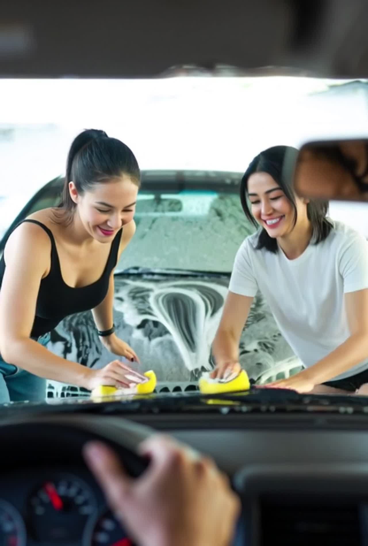 The most erotic car wash in the world