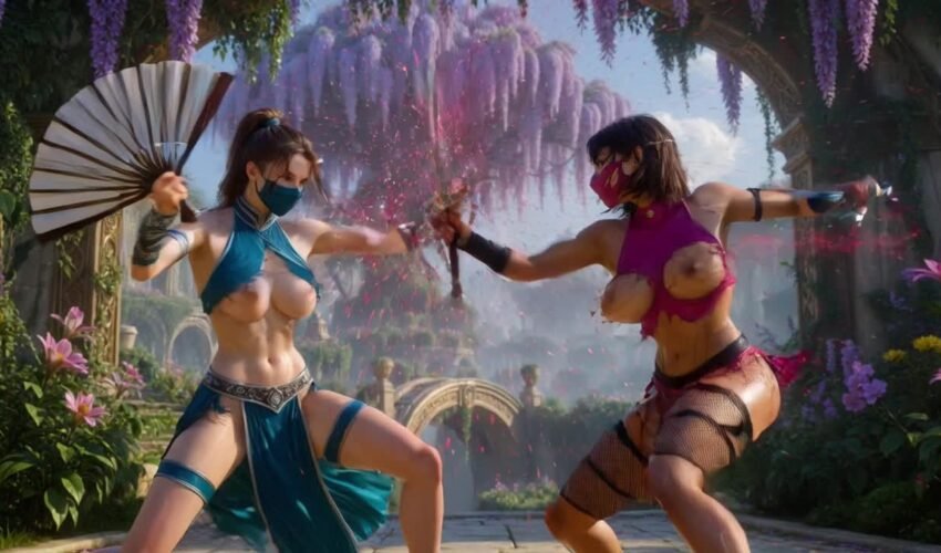 Would you play this version of Mortal Kombat? (Mileena vs Kitana)