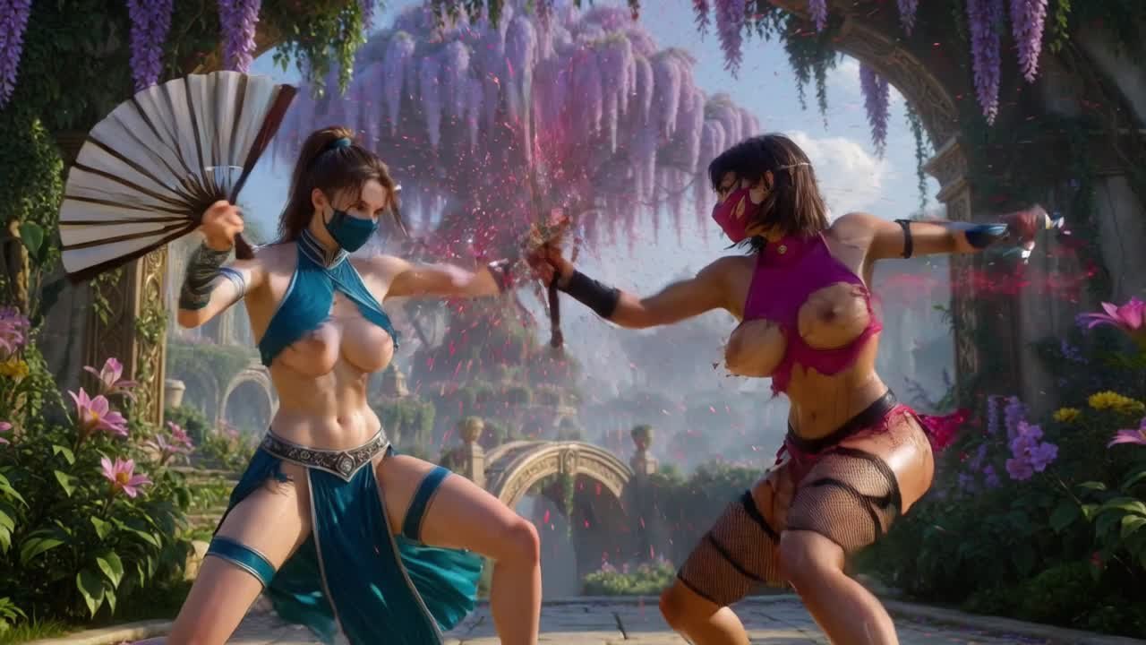 Would you play this version of Mortal Kombat? (Mileena vs Kitana)
