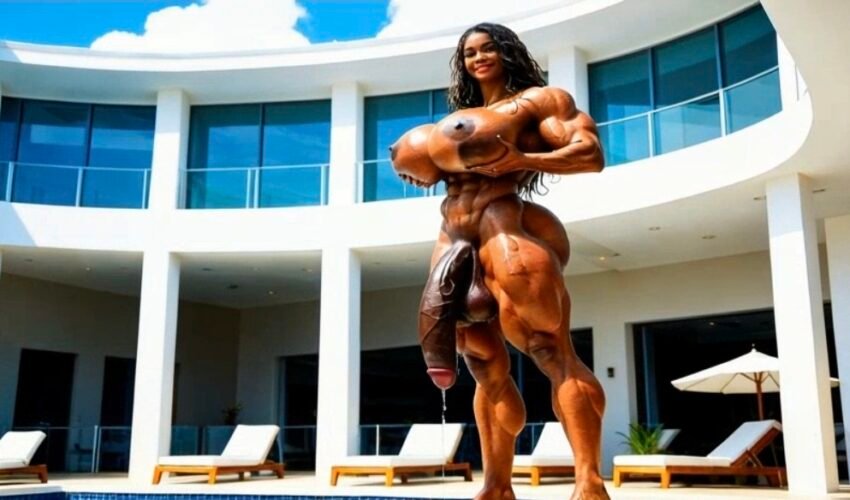 Poolside Cum Goddess