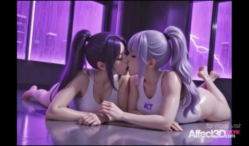 The Soft Corruption of Perfect Code – AI Lesbian Porn by DarkCreaturez