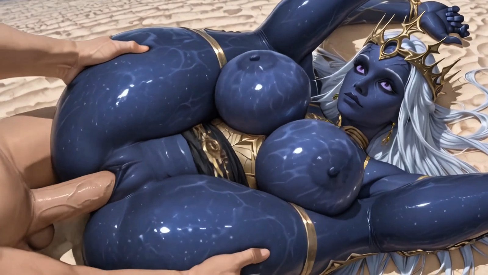 Alien Astral Queen Desert Planet Adventure Sex