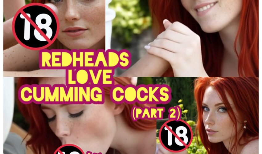 Redheads love cumming cocks 💦 (Part 2)