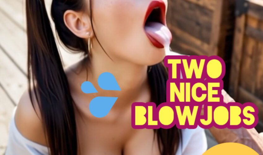 Two sexys and cumming blowjobs