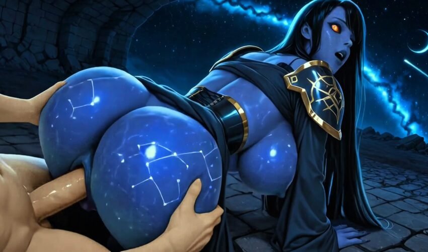 Fucking Cosmic Void Prophetess In Space Station