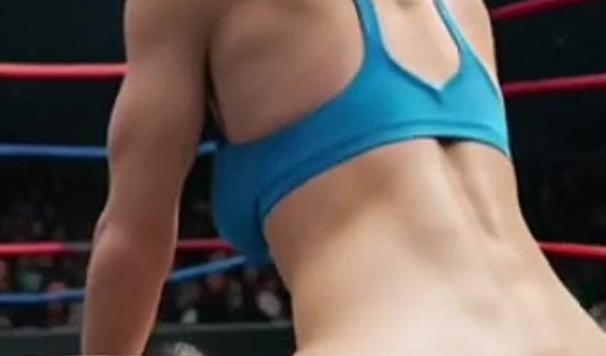 Blonde Futa Wrestler Hard Anal