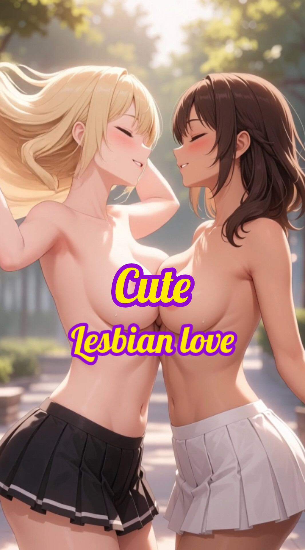 🔞 Cute lesbian love 🔞