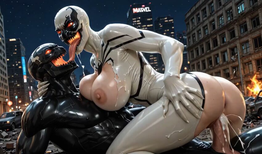 Hot Anti Venom Girl Was Fucked By Eddie Brock's Venom