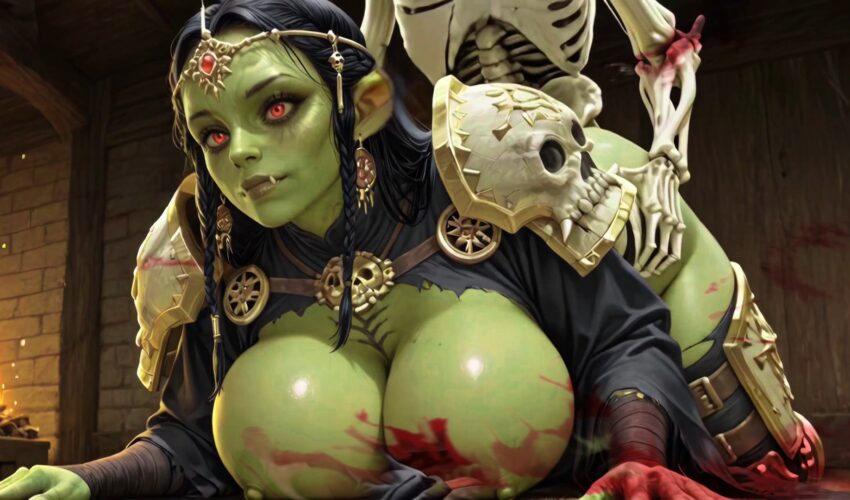 I Got Cursed By Fucking Dangerous Bone Collector Goblin Girls And Lost My Skin