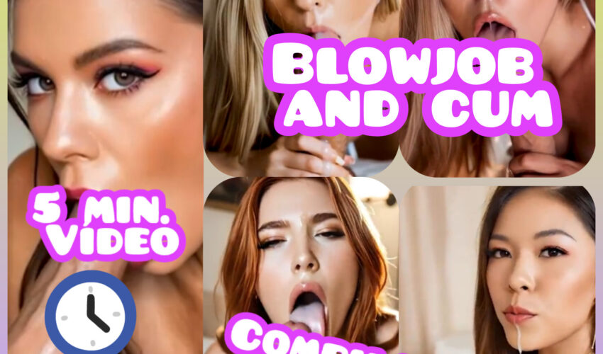 π Porn blowjob and cum compilation