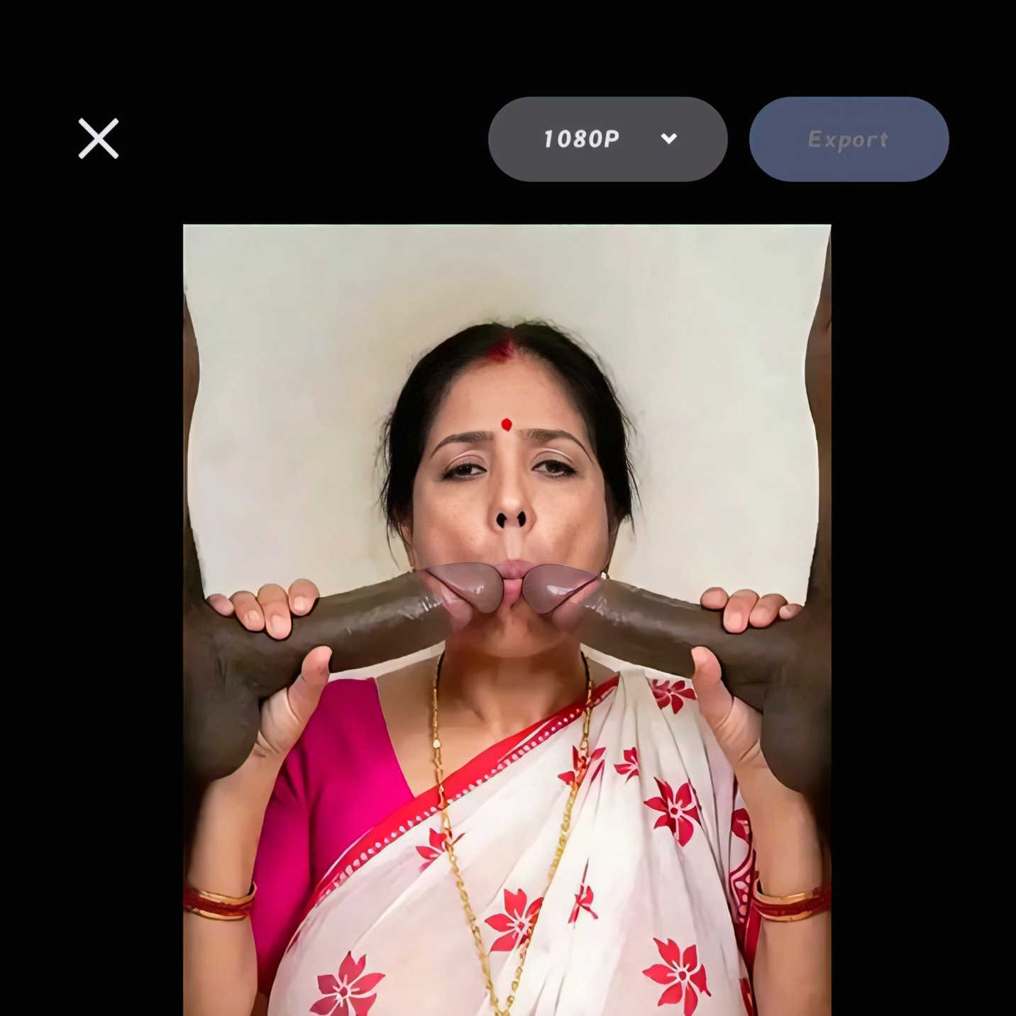 Assamese Milf Double BBC Blowjob