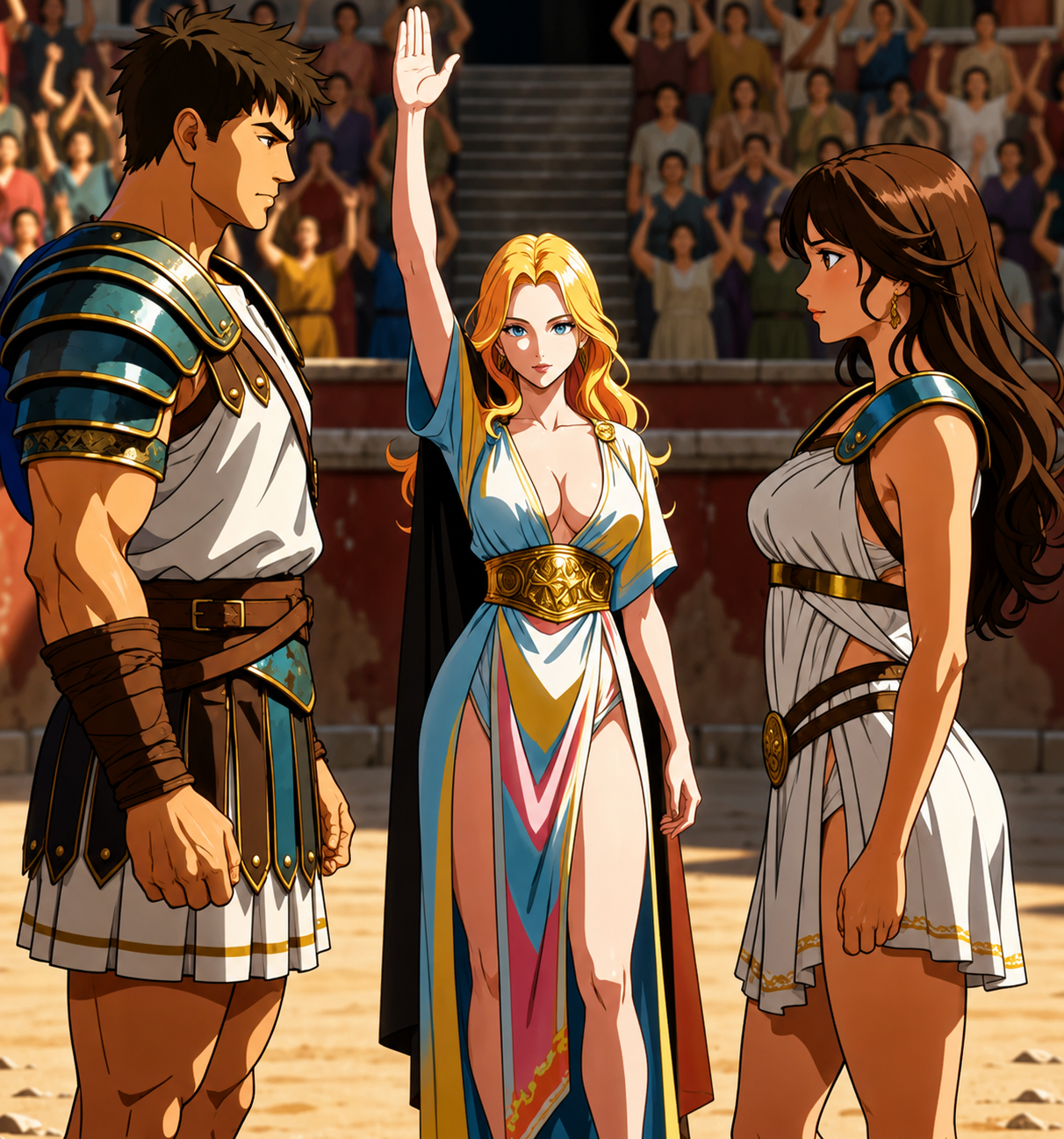 Roman Colosseum arena