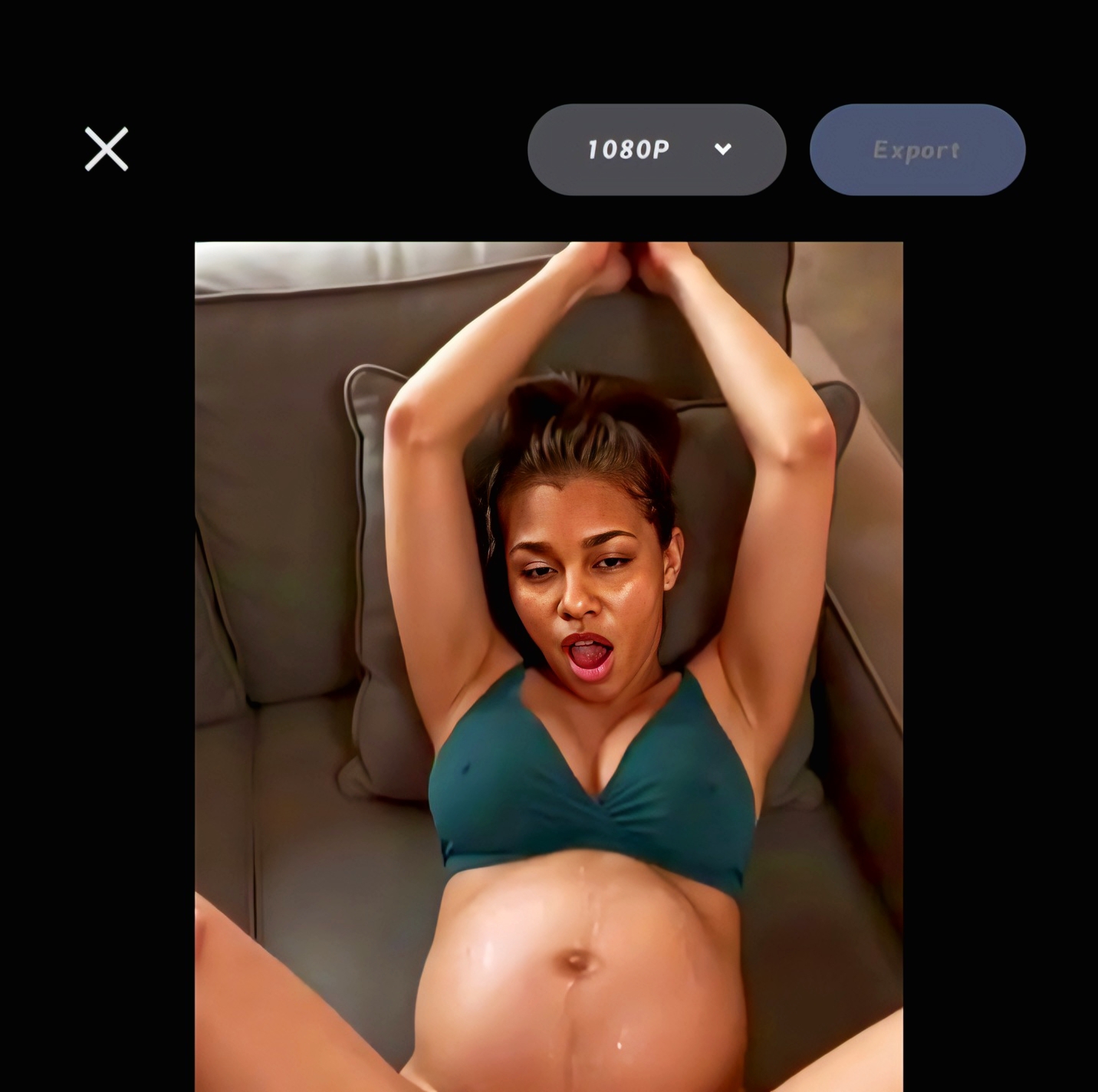 Pregnant Babe Penetrated