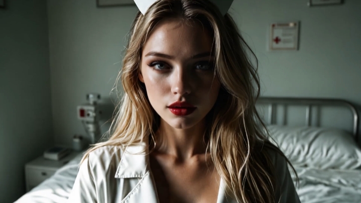 AI Porn: Bercinta dengan Perawat Cantik dan Ejakulasi di Vaginanya