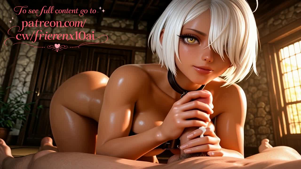 Hentai 3D Marin As Prisoner Veronica Strokes Your Cock With Her Bound Hands Until You Explode