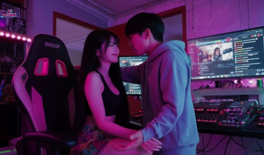 AI XXX: Teen Whore Turned On with Small Tits