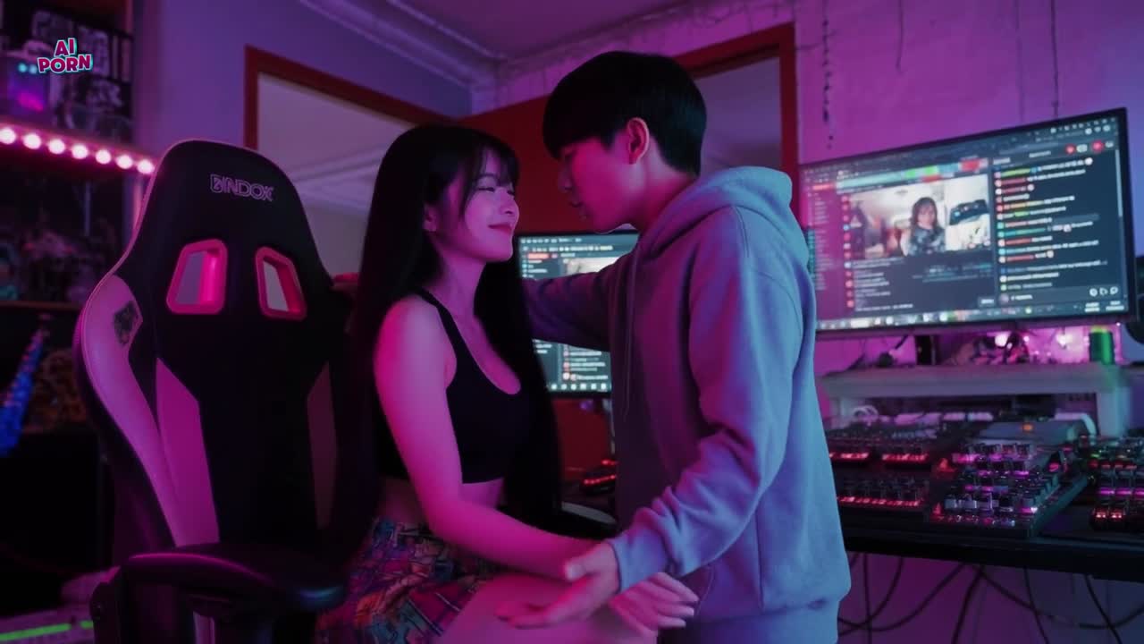 AI XXX: Teen Whore Turned On with Small Tits