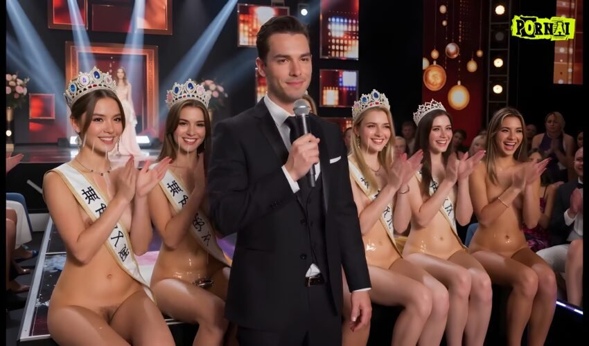 Blowjob & Cum Eating Contest: Beauty Pageant Gone Wild
